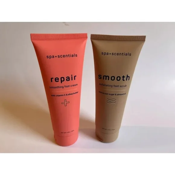 Spa Scentials Foot Cream and Scrub Set NWT - Picture 3 of 5